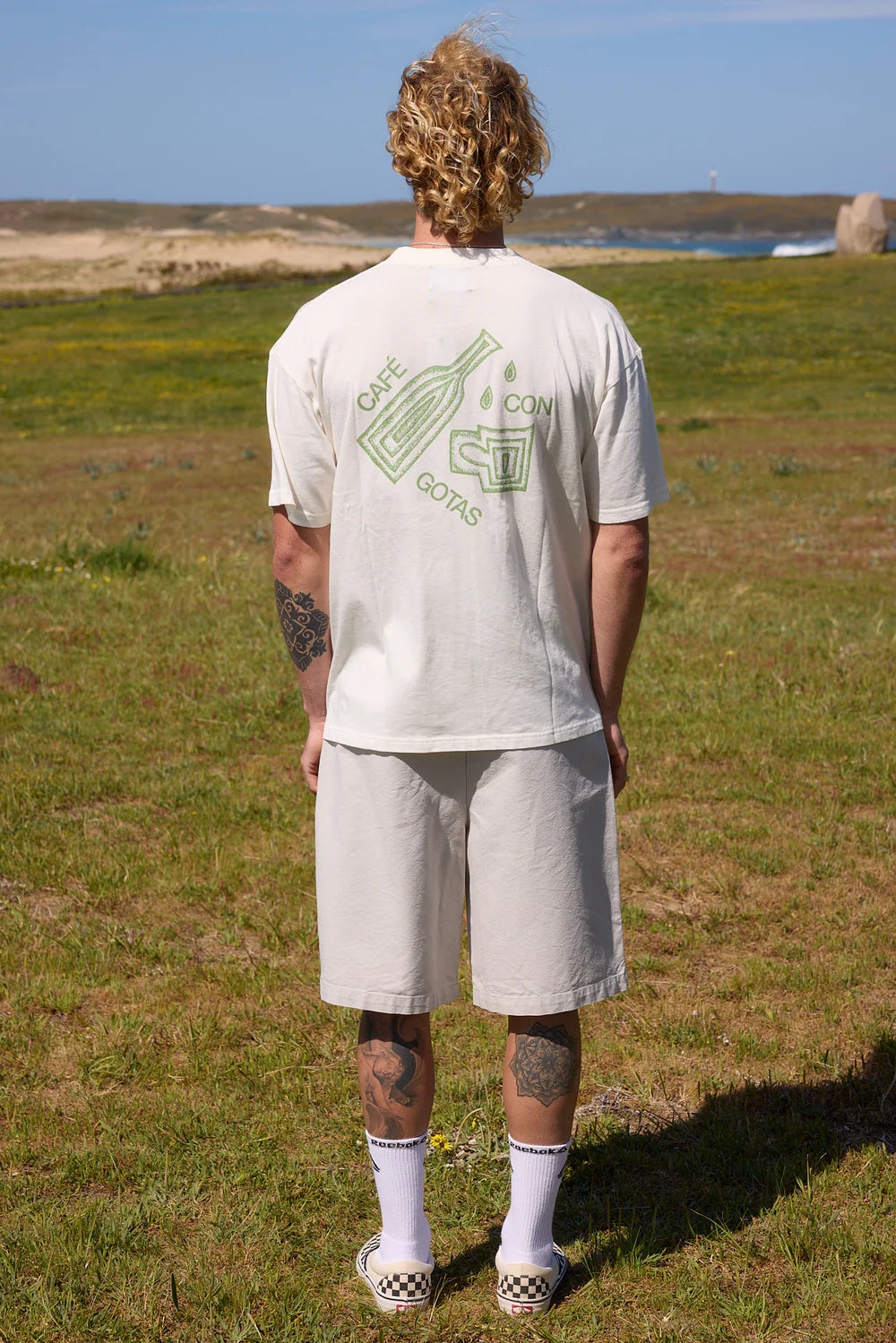 CAMISETA CAFE CON GOTAS - FRONT OF
