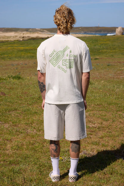 CAMISETA CAFE CON GOTAS - FRONT OF