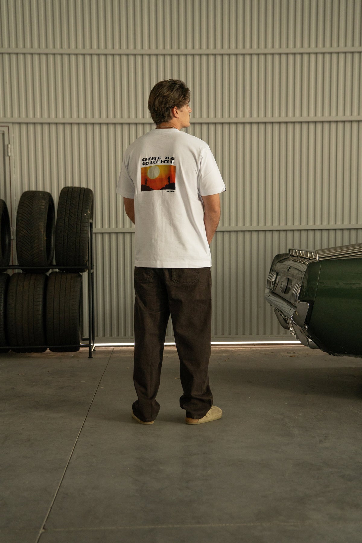 CAMISETA GOLDEN HOUR HUMPIER - FRONT OF
