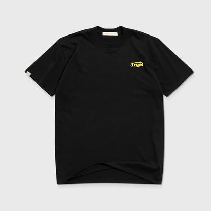 EVERYDAY LOGO T-SHIRT BLACK - FRONT OF