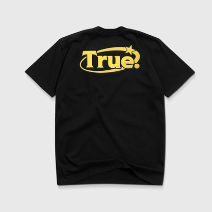 EVERYDAY LOGO T-SHIRT BLACK - FRONT OF