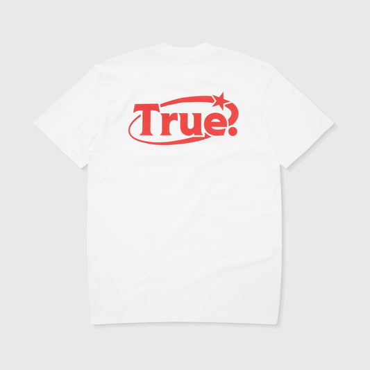EVERYDAY LOGO T-SHIRT WHITE - FRONT OF.