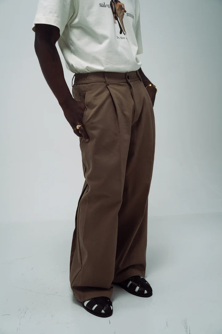 PANTALON PLIEGUES SALON MIXTE - FRONT OF