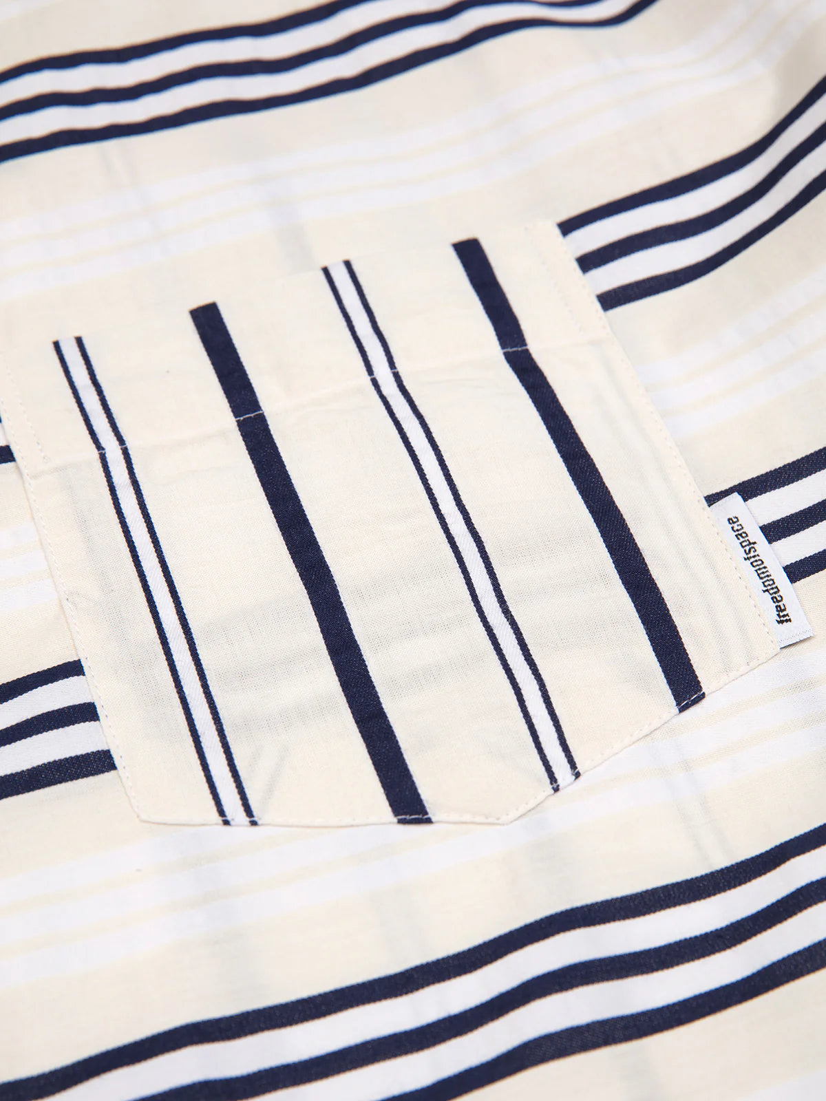 MULTISTRIPED SHORT SLEEVE - FRONT OF