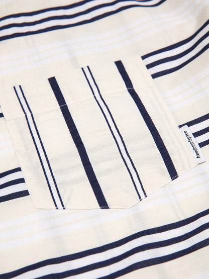 MULTISTRIPED SHORT SLEEVE - FRONT OF