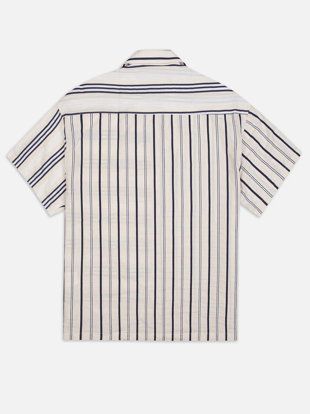 MULTISTRIPED SHORT SLEEVE - FRONT OF