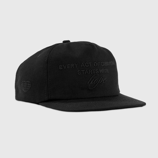 GORRA HOPE GOLFER BLACK - FRONT OF