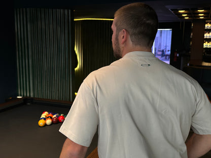 SAFETY FIRST CREMA T-SHIRT - FRONT OF