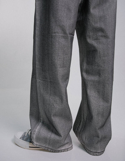 JEAN METALIZADO NEGRO - FRONT OF