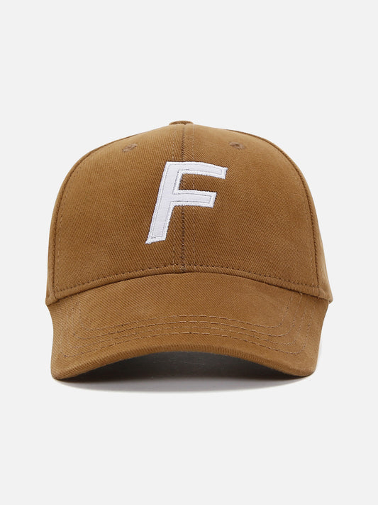 HAT F LOGO CAMEL - FRONT OF