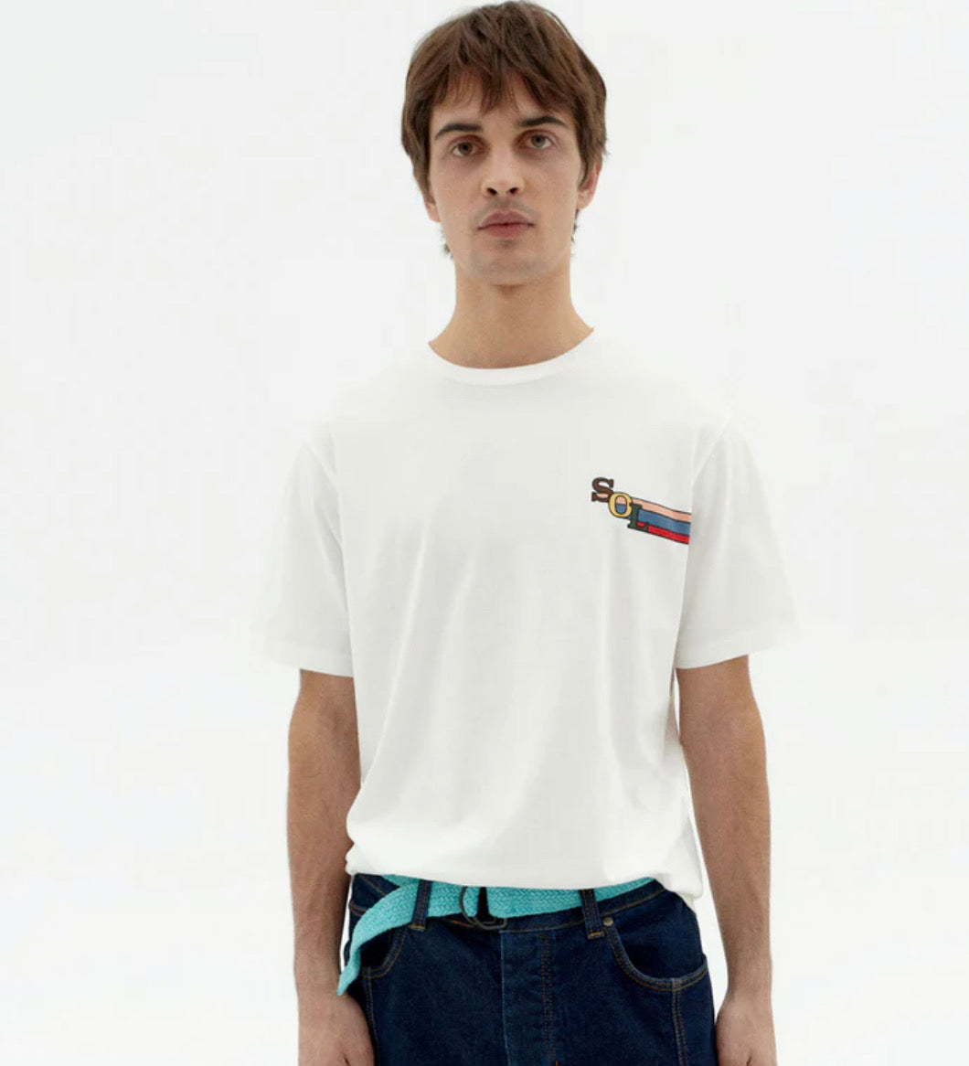 SOL COLORS ZACH T-SHIRT - FRONT OF.