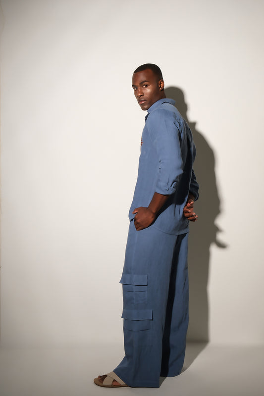 PANTALON BAHIA AZUL - FRONT OF.