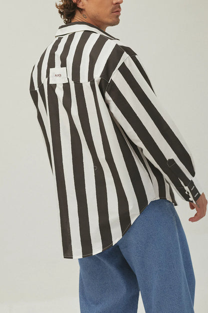 CAMISA STRIPES - FRONT OF.