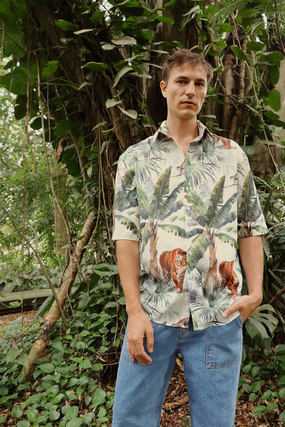 QUIMERAS CAMISA BENGALA HOMBRE - FRONT OF