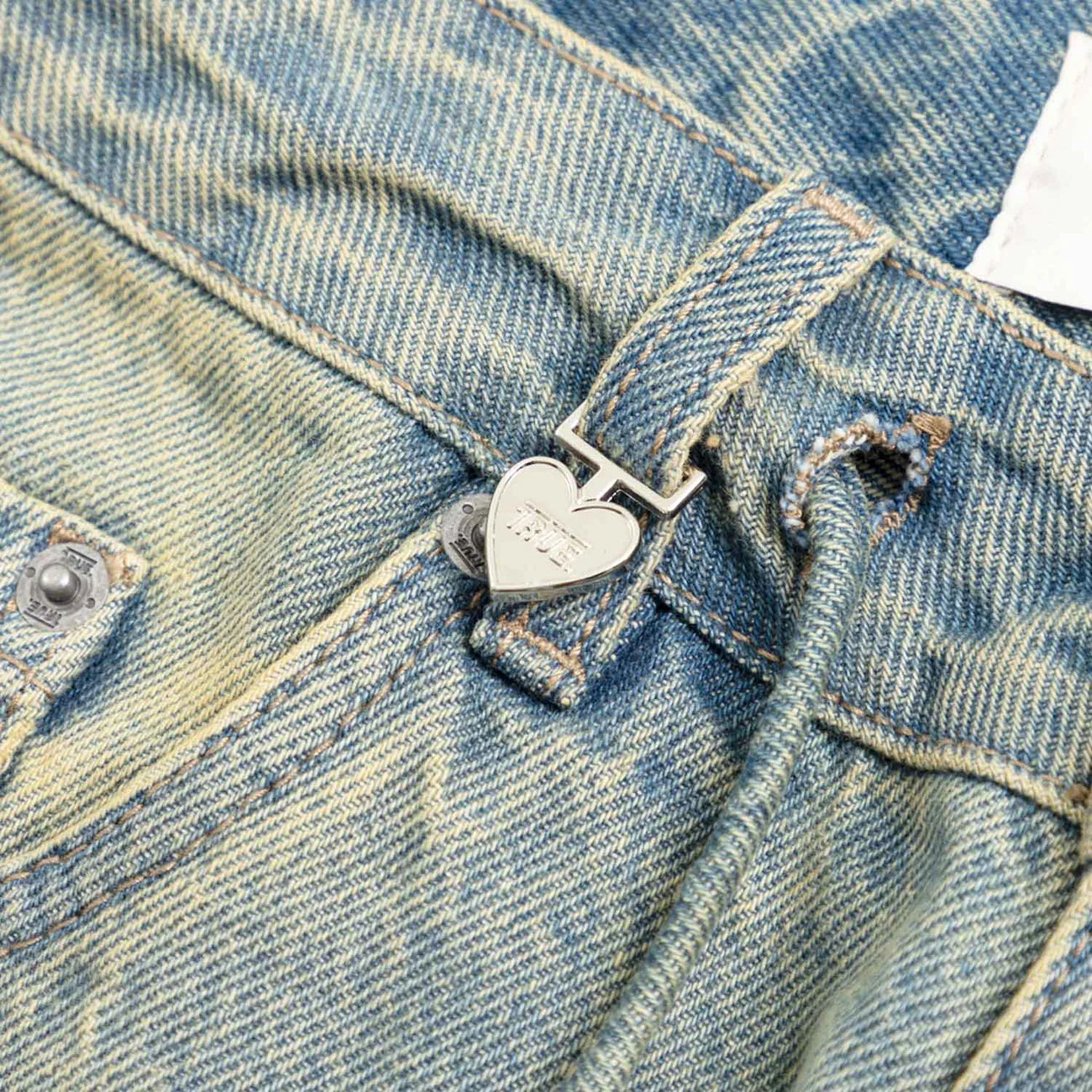 INTUITION DENIM PANTS BLUE - FRONT OF