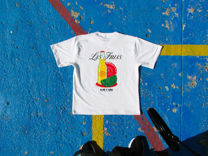 T-SHIRT LAS FRIAS WHITE - FRONT OF