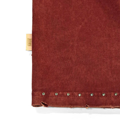 LATINO VINTAGE BOXY TEE BURGUNDY - FRONT OF