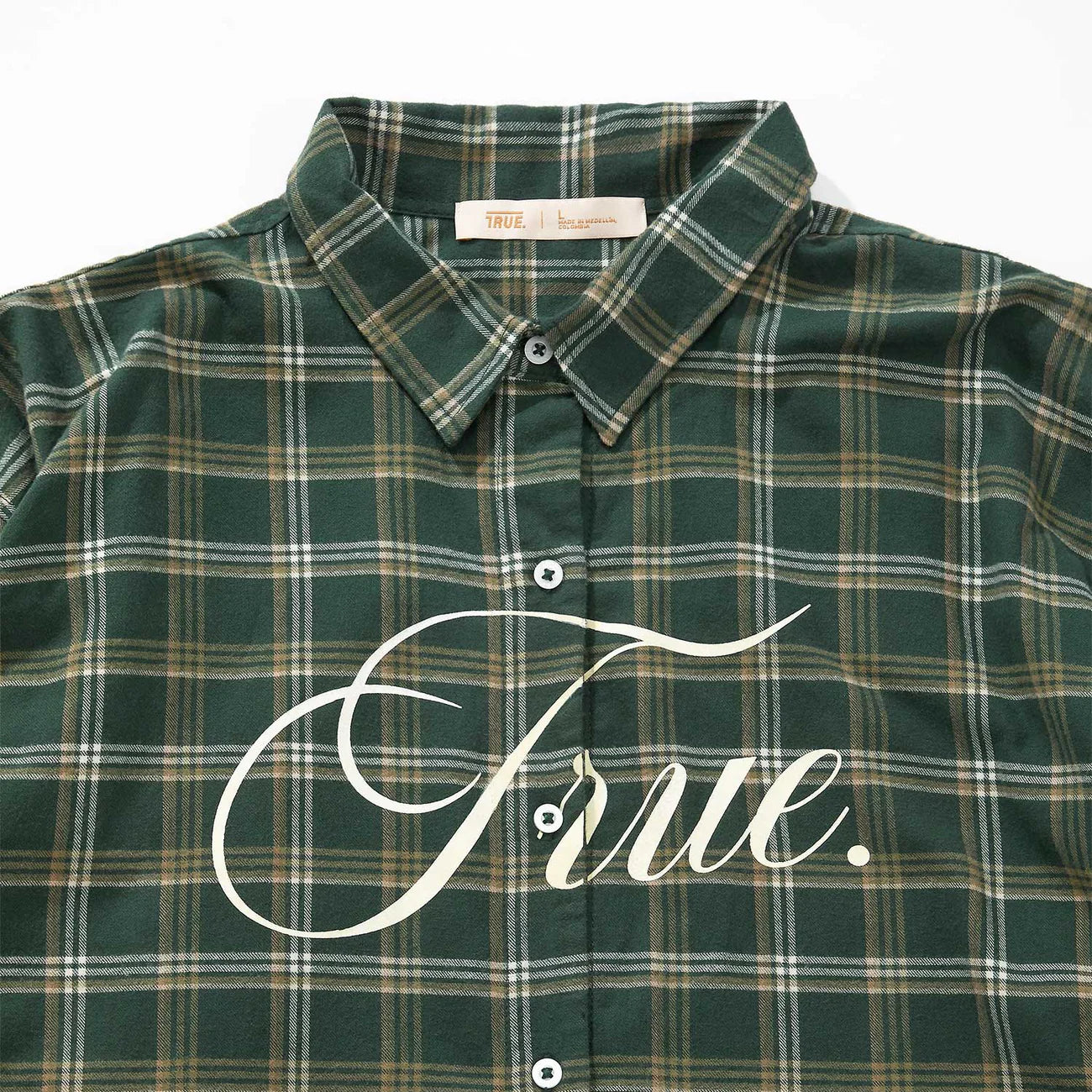 LAYER GRIND DS SHIRT GREEN - FRONT OF