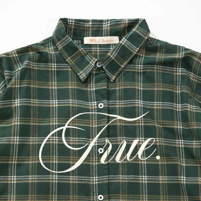 LAYER GRIND DS SHIRT GREEN - FRONT OF