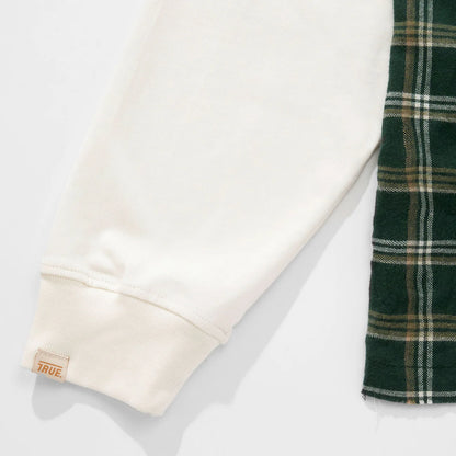 LAYER GRIND DS SHIRT GREEN - FRONT OF