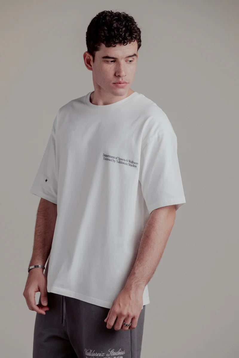 T-SHIRT NEIGHBORHOOD TENNIS PARTNER WHITE