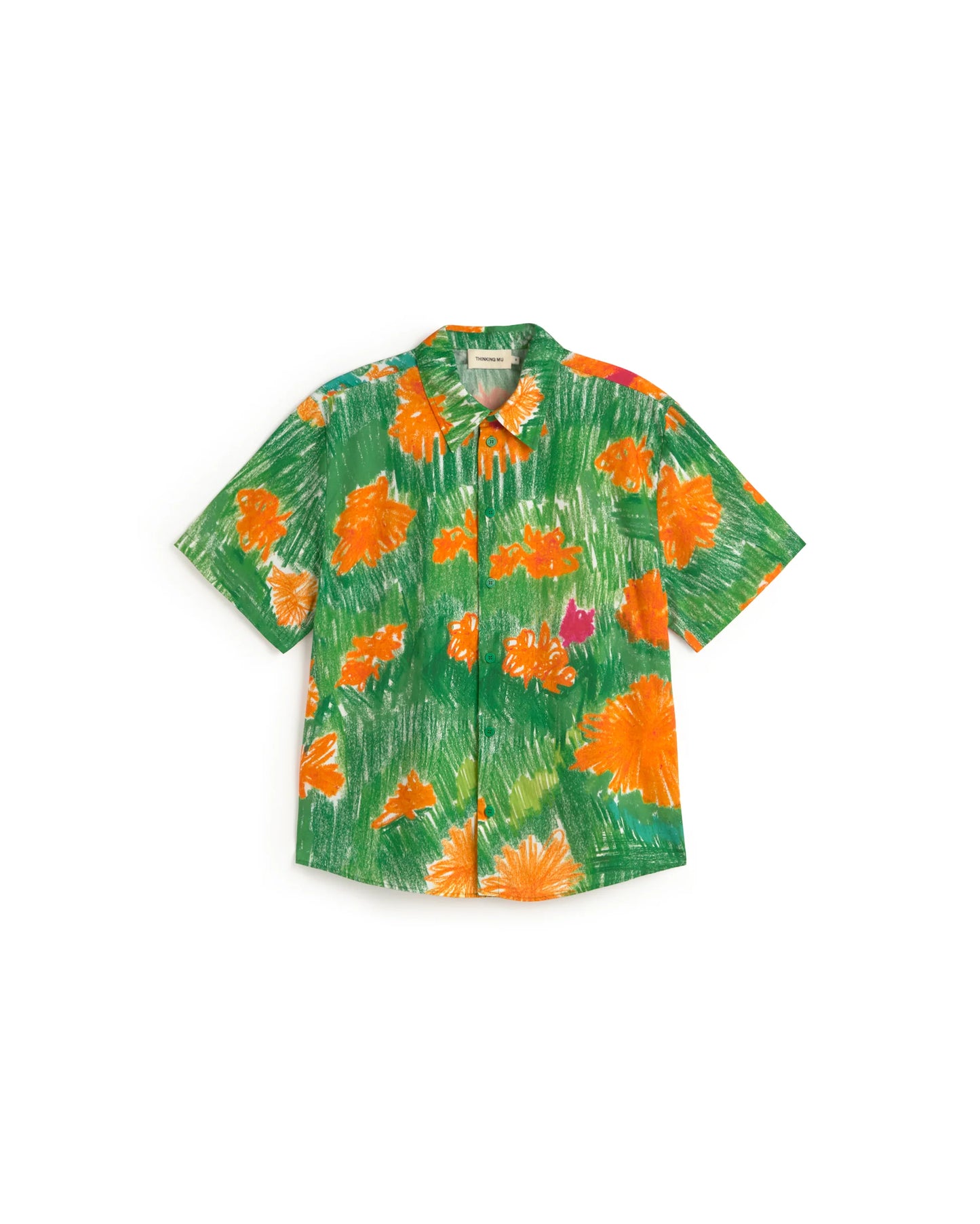 CAMISA FLORES CRAYON PADDY - FRONT OF
