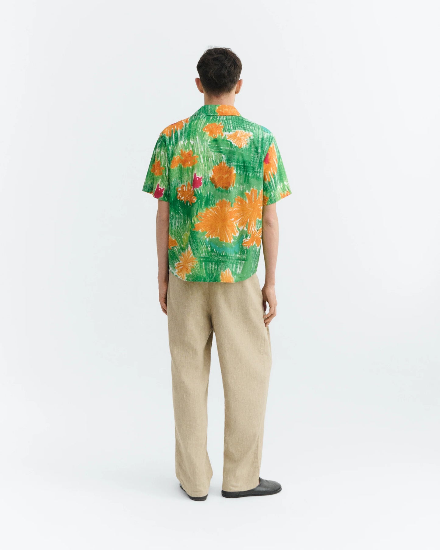 CAMISA FLORES CRAYON PADDY - FRONT OF