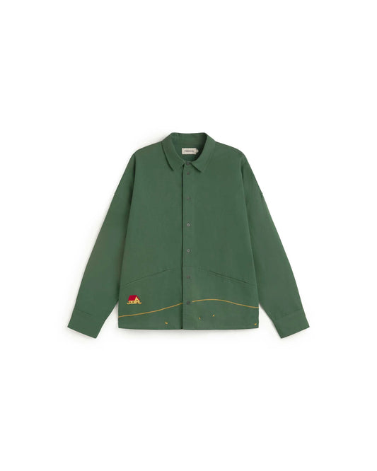 CAMISA BORDADA A MANO JIM - FRONT OF