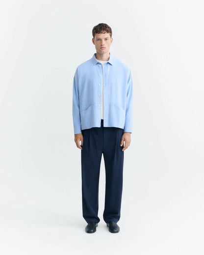 CAMISA AZUL CLARO JIM - FRONT OF