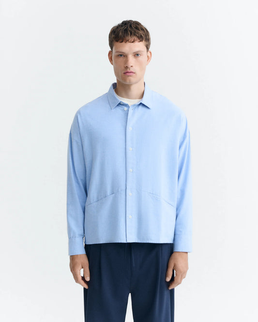 CAMISA AZUL CLARO JIM - FRONT OF