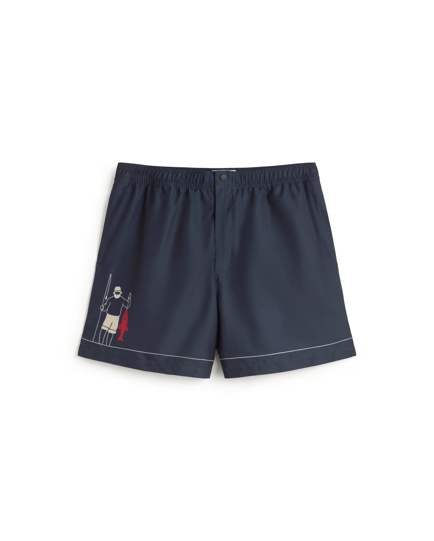 BAÑADOR PESCADORS LIU NAVY - FRONT OF