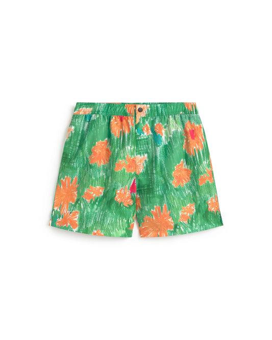 BAÑADOR FLORES CRAYON - FRONT OF