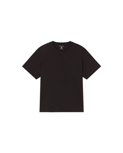 CAMISETA BASICA NEGRA AARON - FRONT OF