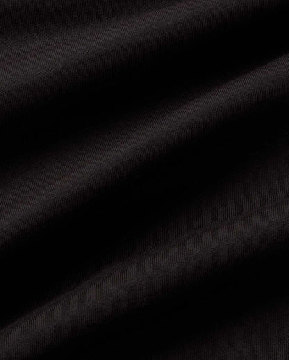 CAMISETA BASICA NEGRA AARON - FRONT OF