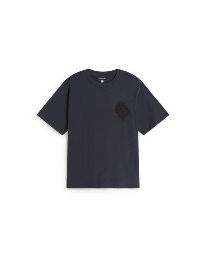 T-SHIRT SHELL NAVY ERIC - FRONT OF