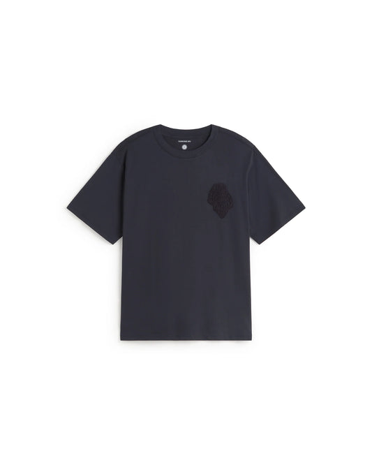 T-SHIRT SHELL NAVY ERIC - FRONT OF