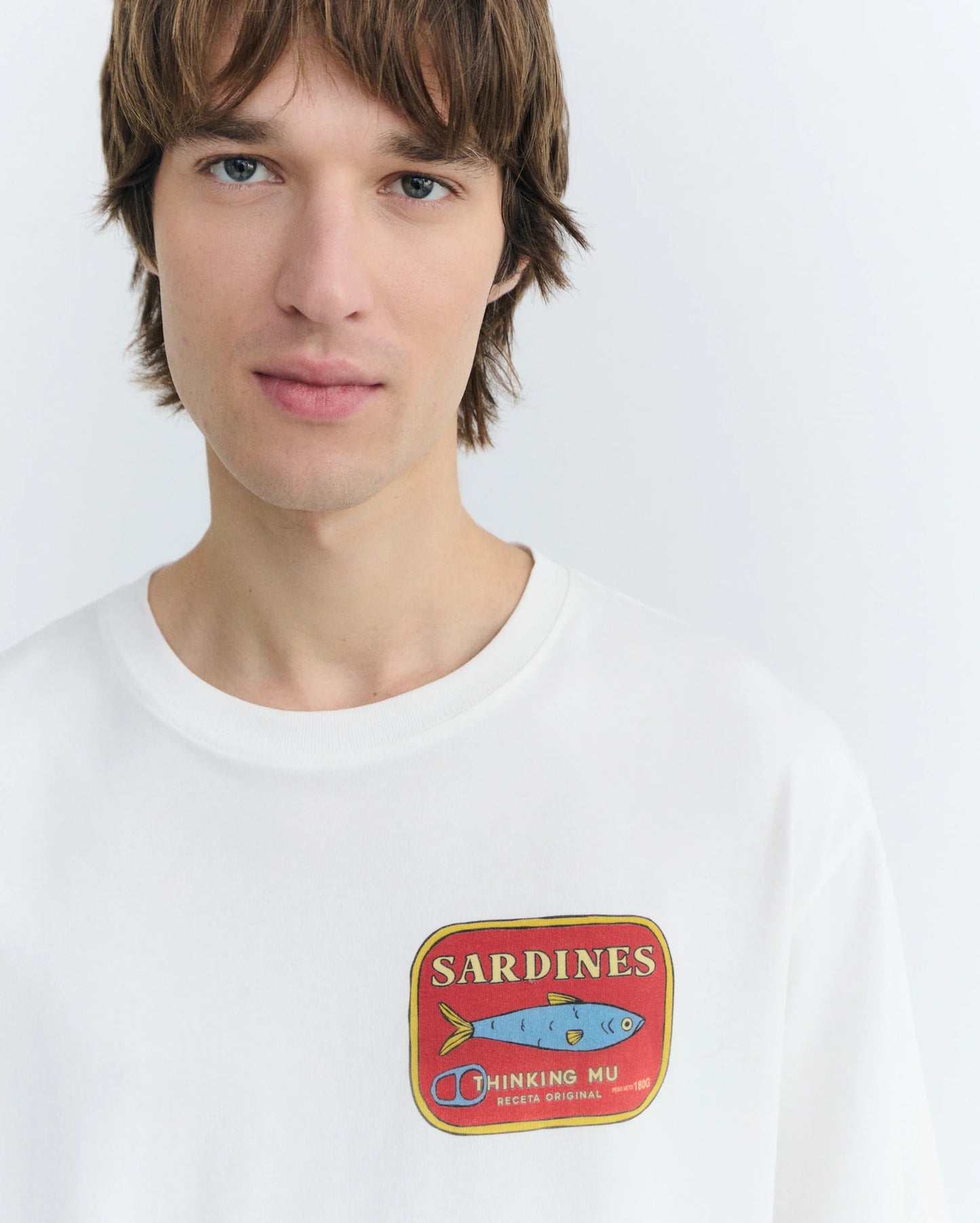 T-SHIRT SARDINES AARON - FRONT OF