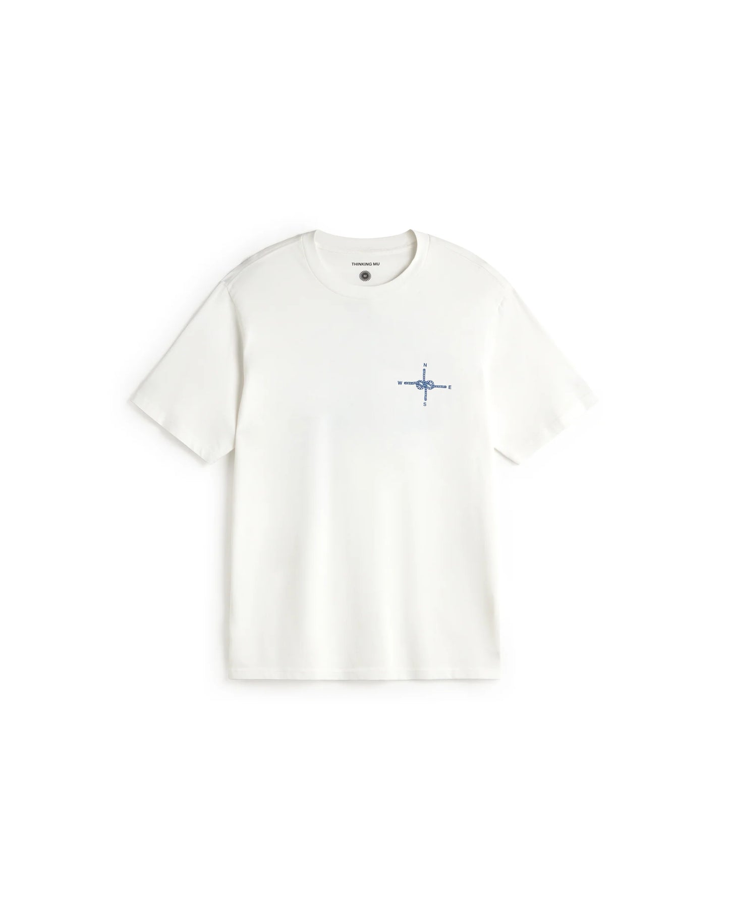 PESCATORE T-SHIRT ZACH WHITE - FRONT OF