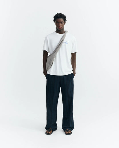 PESCATORE T-SHIRT ZACH WHITE - FRONT OF