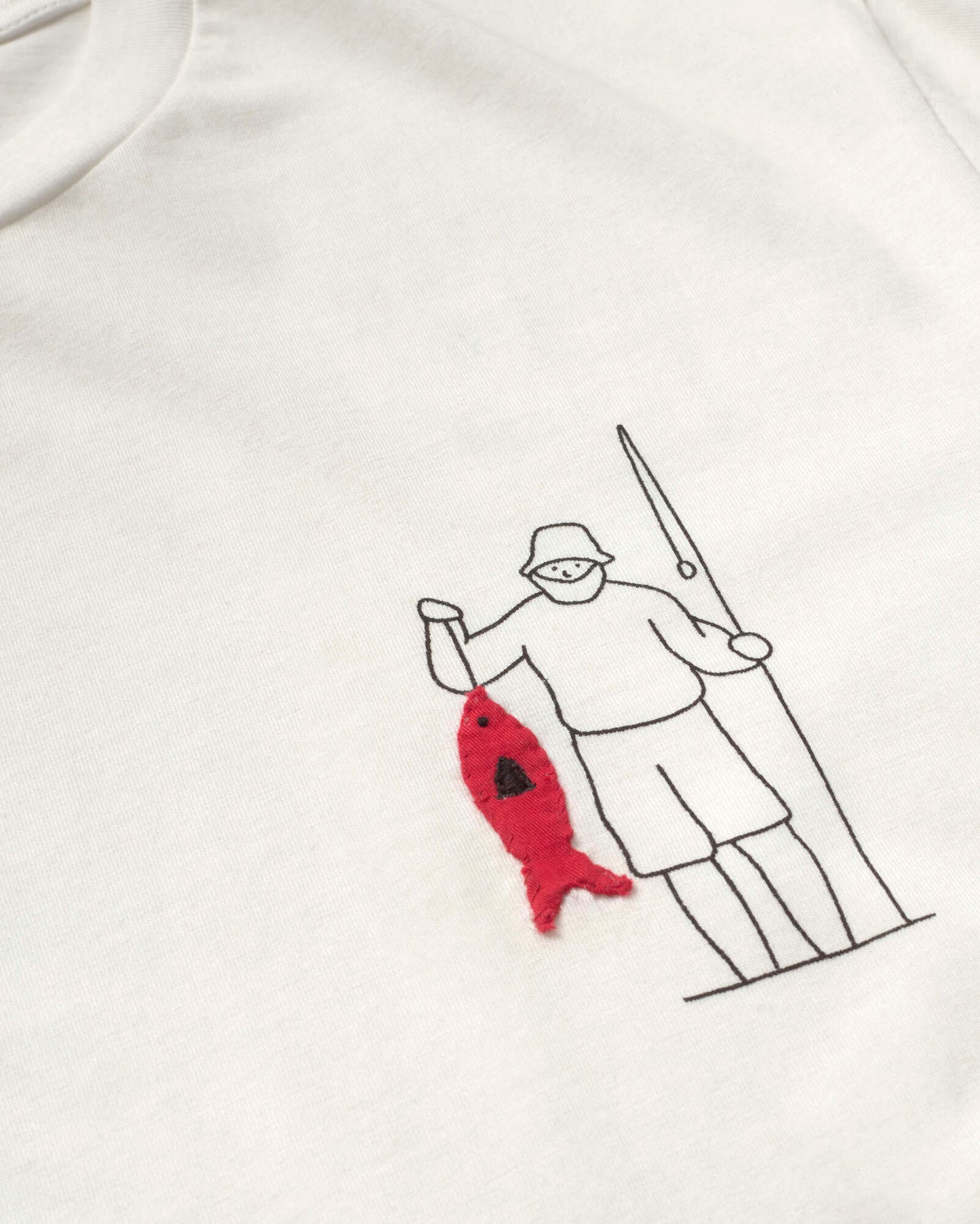 TSHIRT BORDADA FISHERMAN ZACH - FRONT OF
