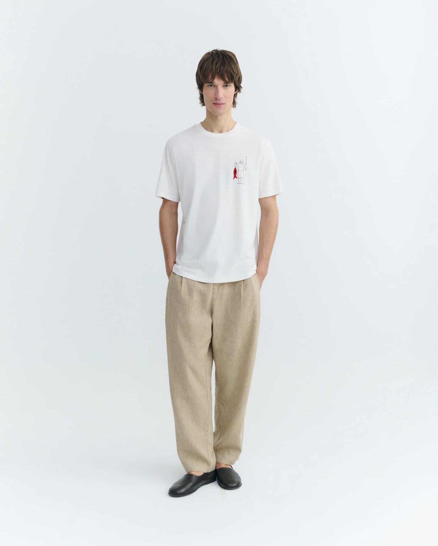 TSHIRT BORDADA FISHERMAN ZACH - FRONT OF