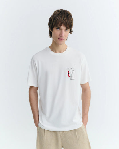 TSHIRT BORDADA FISHERMAN ZACH - FRONT OF