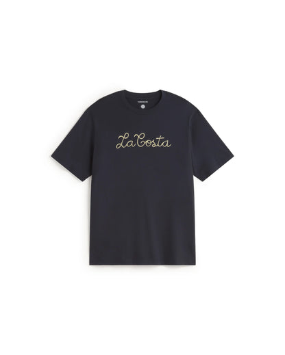 T-SHIRT BORDADA A MANO LA COSTA ZACH - FRONT OF