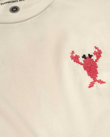 T-SHIRT BORDADA LOBSTER ZACH - FRONT OF