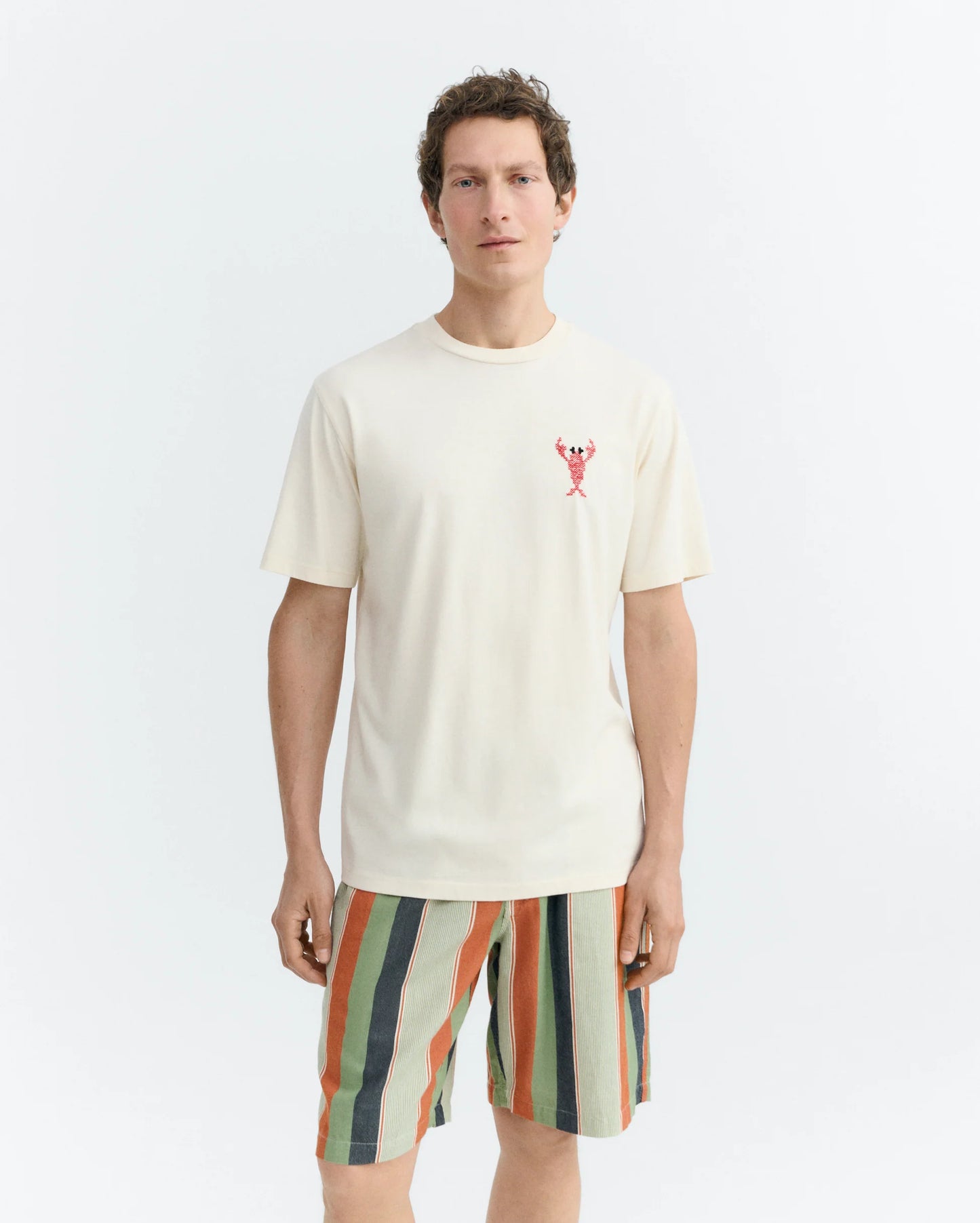 T-SHIRT BORDADA LOBSTER ZACH - FRONT OF