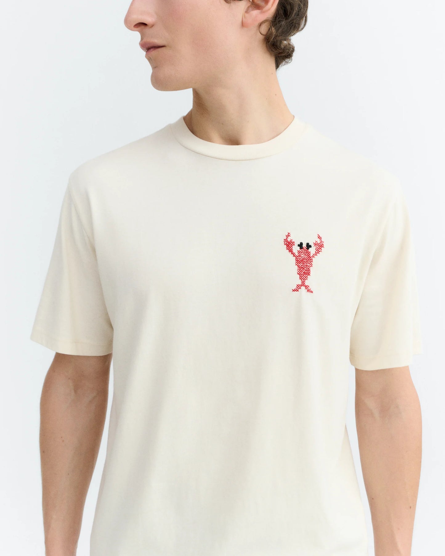 T-SHIRT BORDADA LOBSTER ZACH - FRONT OF