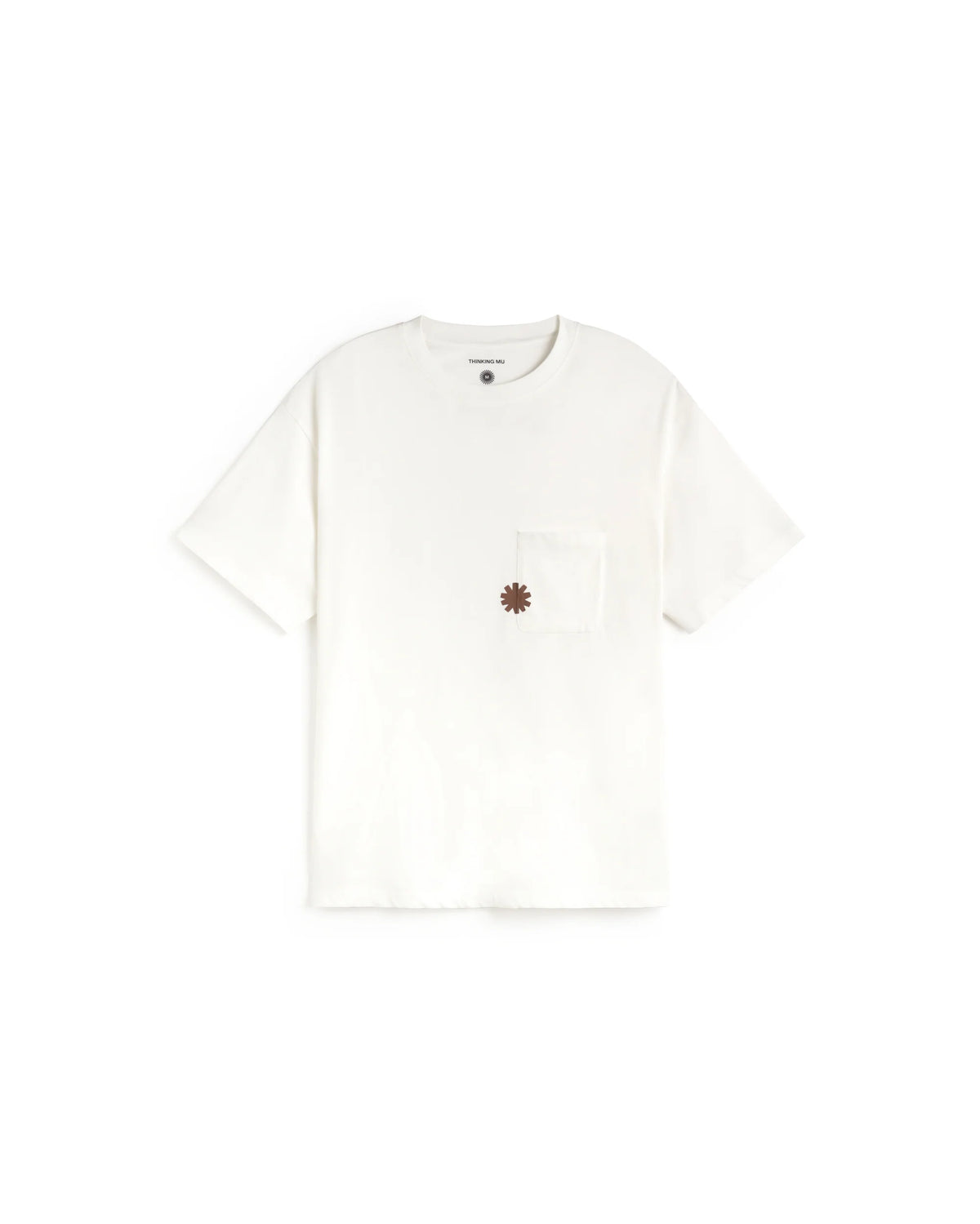 CAMISETA BLANCA BOLSILLO SONNE AARON - FRONT OF