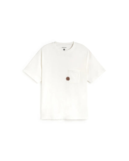 CAMISETA BLANCA BOLSILLO SONNE AARON - FRONT OF