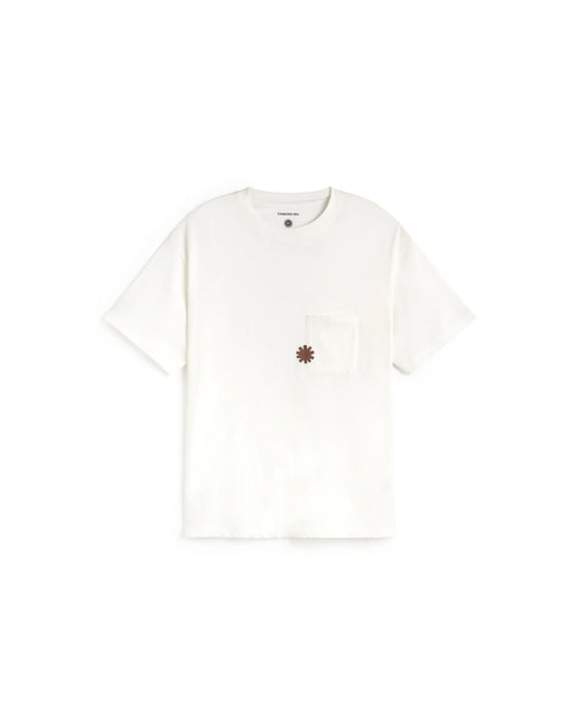 CAMISETA BLANCA BOLSILLO SONNE AARON - FRONT OF