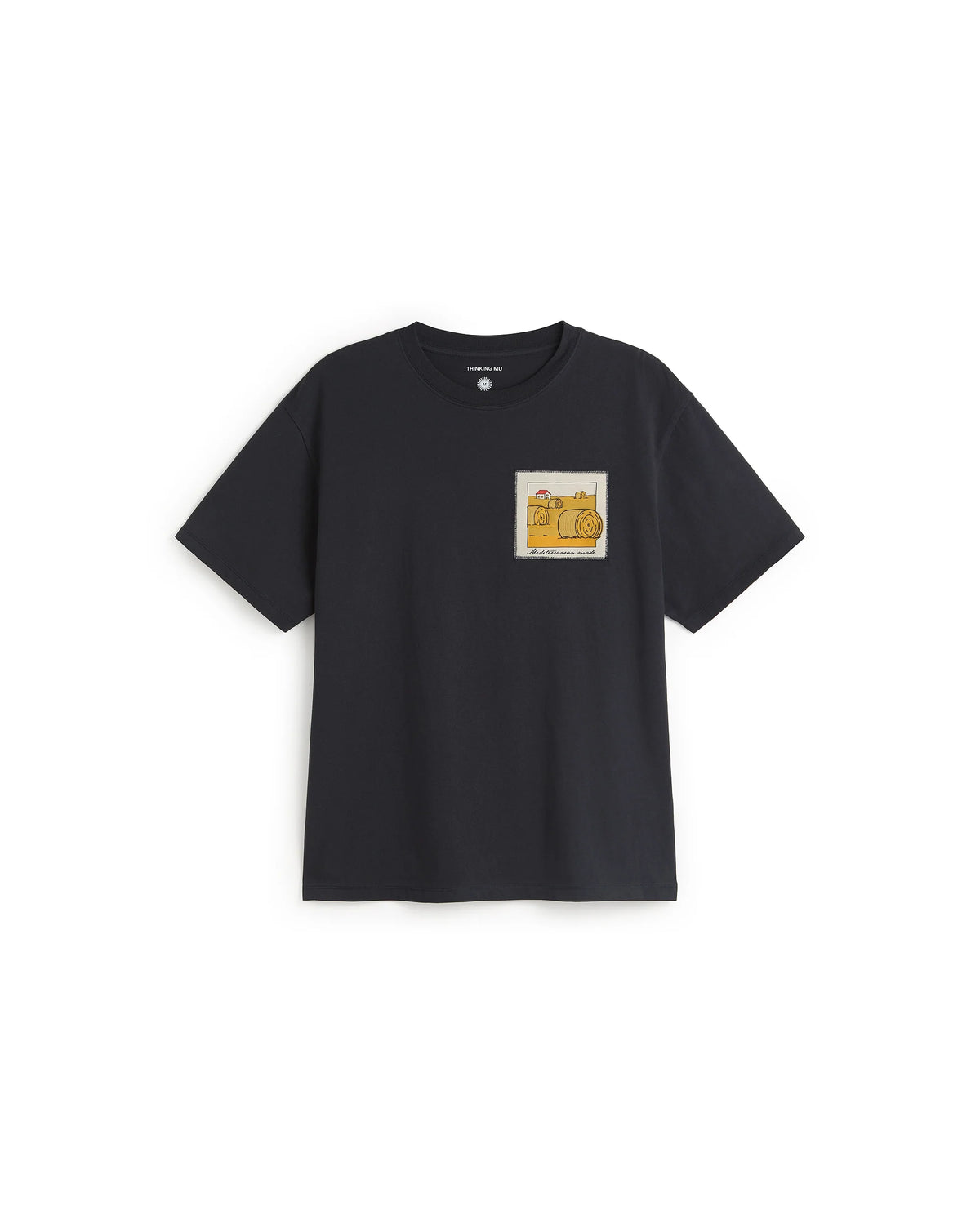 CAMISETA STRAW CAMP AARON NAVY - FRONT OF